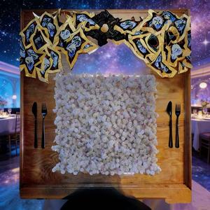 Rollo de Fondo de Pared de Flores Artificiales 5D de 8x9 pies para Pascua, Acción de Gracias, Bodas, ¡Gran Oferta! - Product Image 3