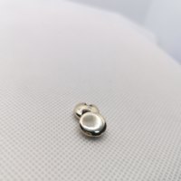 Tombol Plastik ABS 16L yang Dapat Disesuaikan dengan Desain Shank Tersembunyi dan Lapisan Elektroplating