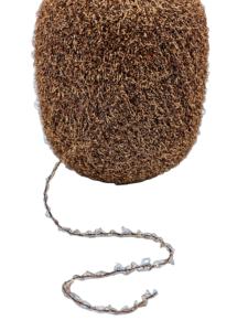 <span class=keywords><strong>Fil</strong></span> de boucle de lurex avec l'éclat métallique, <span class=keywords><strong>fil</strong></span> de brillance de <span class=keywords><strong>fil</strong></span> métallique d'étincelle de <span class=keywords><strong>fil</strong></span> de crochet - Product Image 6