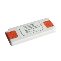 Transformateur d'alimentation LED en plastique ultra-mince IP20 8W 10W 12W, sortie CC 12V 24V, entrée CA 110V 220V pour module