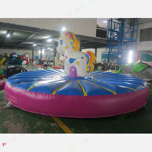 Juego inflable <span class=keywords><strong>de</strong></span> unicornio para niños, juguete inflable para montar en forma <span class=keywords><strong>de</strong></span> toro o caballo - Product Image 4