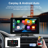 Écran Tactile de Navigation Portable 7 Pouces Compatible CarPlay Sans Fil iOS et Android Auto AutoLink