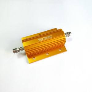 Résistance 50W 1R 2.2R 22R 47R 5% résistance bobinée en aluminium doré - Product Image 3