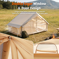 Tente gonflable à ouverture rapide, double couche, imperméable, tente à arceaux gonflables portable, abri gonflable pour le camping en plein air et les voyages