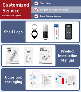 แบตเตอรี่ลิเธียมไอออน XTAR Customized <span class=keywords><strong>Ultrafire</strong></span> ODM OEM แบบป้องกัน รุ่น 18650 3.6V 4000mAH ชาร์จได้ - Product Image 6