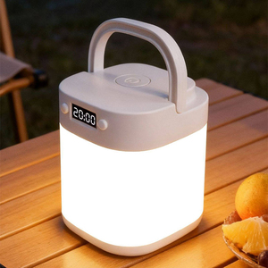 Tragbare Wiederaufladbare LED-Campinglaterne Kaltweiß PP Zeltlampe USB-Aufladung Touch-Fernbedienung für Wanderungen - Product Image 3
