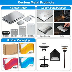 JH-Mech 63 Inch Zware Vogelhuispaal Met Een Houten Staaf Voor De Tuin, Ter Aantrekkingskracht Van Wilde Vogels, Eekhoornbestendig Vogelvoederhuis - Product Image 6