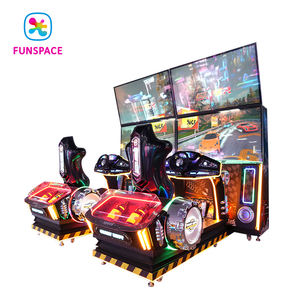 Máquina <span class=keywords><strong>de</strong></span> Videojuegos Arcade Operada con Monedas, Simulador <span class=keywords><strong>de</strong></span> Conducción <span class=keywords><strong>de</strong></span> Autos <span class=keywords><strong>de</strong></span> Carreras, Equipo <span class=keywords><strong>de</strong></span> Parque <span class=keywords><strong>de</strong></span> Diversiones, 3D 4D <span class=keywords><strong>de</strong></span> 65 Pulgadas - Product Image 3