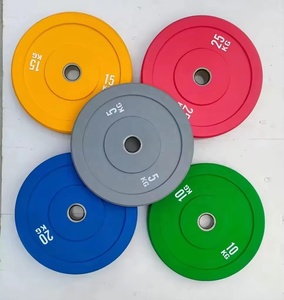 Disco Peso in Gomma Nera per Bilanciere 5-25 KG 10-55 LB con Logo Personalizzato e Design su Misura - Product Image 2