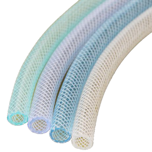 Tuyau tressé transparent en <span class=keywords><strong>PVC</strong></span> en gros, <span class=keywords><strong>tube</strong></span> <span class=keywords><strong>PVC</strong></span> transparent durable en promotion pour la décoration et le transfert d'eau - Product Image 4