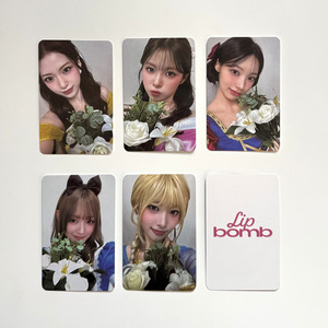 5 Piezas/Set Nuevo Grupo Femenino RESCENE Nuevo Álbum LIP HD Fototarjetas de Doble Cara Tarjetas LOMO WONI LIV <span class=keywords><strong>MINAMI</strong></span> MAY Postal Regalo para Fans - Product Image 5
