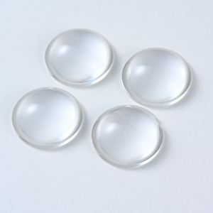 맞춤형 20mm 및 25mm 광학 이중 볼록 양면 볼록 레이저 확장 융합 석영 렌즈 OEM 지원 - Product Image 2