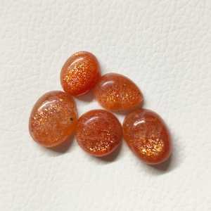 Lot de 36 cabochons en pierre de soleil naturelle, pierres brutes faites à la main, fournisseur en gros, fabricant Inde - Product Image 5