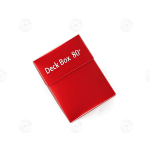 Caja de plástico roja personalizada para tarjetas coleccionables TCG, nueva llegada al por mayor - Product Image 6