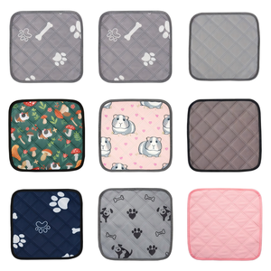 Tapis de cage super absorbant pour <span class=keywords><strong>cochon</strong></span> <span class=keywords><strong>d</strong></span>'<span class=keywords><strong>Inde</strong></span> 30*30cm, coussin anti-fuite pour urine <span class=keywords><strong>d</strong></span>'animaux, réutilisable, durable, lavable, pour petits animaux, tapis absorbant pour pipi - Product Image 2