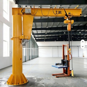 Grue à flèche rotative haute performance 500 kg 1 tonne 2 tonnes 3 tonnes, <span class=keywords><strong>hauteur</strong></span> de levage 6 m, télécommande sans fil - Product Image 2