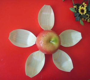 Bandeja de Madera para <span class=keywords><strong>Sushi</strong></span>, Ecológica, Desechable, Tipo Barco - Product Image 3