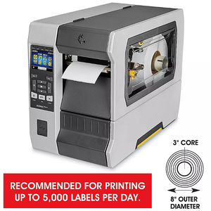 Chất Lượng Cao Ngựa Vằn <span class=keywords><strong>Zt600</strong></span> Loạt Công Nghiệp Máy In Zt610 203Dpi 300Dpi 600Dpi Trực Tiếp Truyền Nhiệt Cáp USB Máy In Mã Vạch - Product Image 2