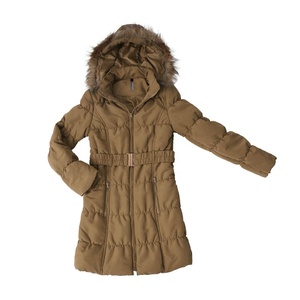 Abrigo Acolchado Reversible Impermeable para Mujer con Ribete de Piel de Cordero Gruesa y Cinturón, Ropa de Invierno - Product Image 5