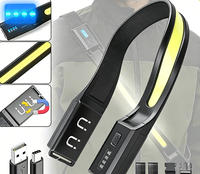 Lampe de travail COB 1000LM avec base magnétique, étanche IPX4, rechargeable par Type-C, 4000mAh, lampe de travail LED