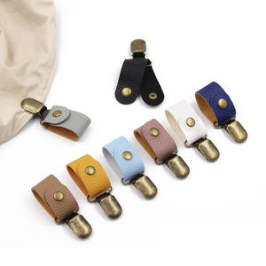 Clip de sombrero de cuero PU, cortador de sombrero de pico de pato multifuncional para viaje - Product Image 2