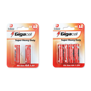 Pilas AA N.° 5 de Carbono Zinc de 1.5v, Tamaño Mignon, al por Mayor, de la Mejor Calidad - Product Image 3