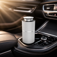 Diffuseur d'arômes de voiture sans eau à faible bruit, USB, en métal, pour huiles essentielles, avec minuterie, logo personnalisé, parfum pour la maison et l'hôtel