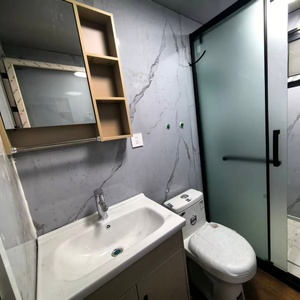 Maison conteneur modulaire préfabriquée en acier, <span class=keywords><strong>mobile</strong></span>, solaire, pliable, extensible, de type cabine, 40 pieds, avec ailes de 40 et 60 pieds - Product Image 4