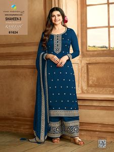 Costumes Salwar Kameez de Luxe au Design Moderne pour Mariage et Soirée Vinay Kaseesh Shaheen de Fabricant Indien - Product Image 4