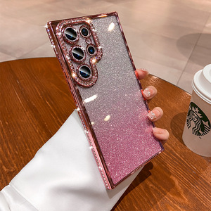 Per <span class=keywords><strong>Samsung</strong></span> <span class=keywords><strong>Galaxy</strong></span> S25 donne ragazze carino di lusso oro Glitter rosa placcatura TPU custodia del telefono per <span class=keywords><strong>Samsung</strong></span> <span class=keywords><strong>Galaxy</strong></span> S25 Ultra Shell - Product Image 2