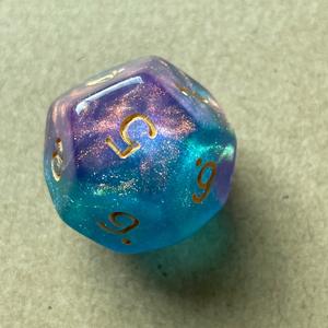 Dados Creativos de Astrología del Zodiaco de 12 Caras de Resina para la Adivinación de Constelaciones y Juguetes de Signos del Zodiaco - Product Image 4