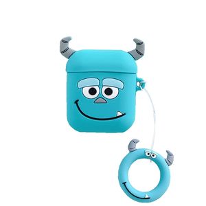 Étui Airpod 3D mignon dessin animé Kawaii <span class=keywords><strong>Anime</strong></span> pour Apple <span class=keywords><strong>Airpods</strong></span> Pro 1 2 <span class=keywords><strong>3</strong></span> écouteurs sans fil antichoc avec sac OPP - Product Image 3