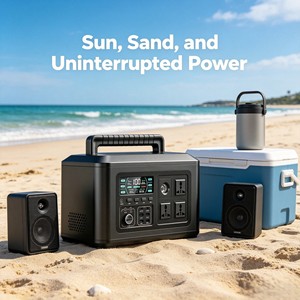 Generatore di Emergenza <span class=keywords><strong>King</strong></span> 2010Wh 1200W LiFePO4 10k Cicli Ricarica Rapida 1200W. Sistema di Accumulo Solare per Tempeste, Nevicate e Avventure Off-Grid - Product Image 4
