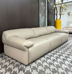 Juego de Sofás Seccionales de Cuero Genuino con Diseño Europeo de Lujo, 38 Piezas - Diseño Moderno para Hoteles y Salas de Estar, Ofrece un Lujo Europeo - Product Image 2