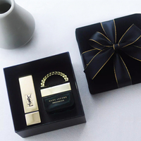 Boîtes cadeaux rigides en velours noir de luxe avec fermeture magnétique pour Noël, l'Aïd, Diwali, les mariages, les bagues, les colliers, les bracelets