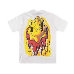 Glo Gang Sunny sorridente t-shirt a maniche corte stampata di alta qualità per uomo e donna - Product Image 2
