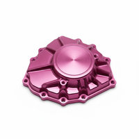 Capot de protection de moteur de moto en aluminium anodisé ADC10, pièces usinées CNC de précision, usinage CNC personnalisé