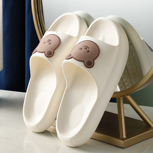 <span class=keywords><strong>Ciabatte</strong></span> Personalizzate Antiscivolo per <span class=keywords><strong>Uomo</strong></span> e Donna, Sandali Estivi con Suola Spessa Morbida, Pantofole da <span class=keywords><strong>Casa</strong></span> con Orsetto Carino in EVA - Product Image 3