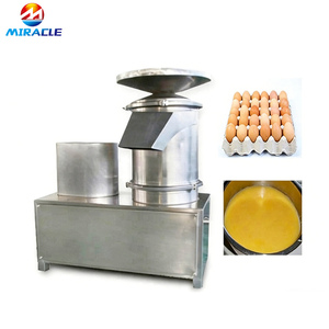 Máquina Eléctrica para Batir Cáscaras de Huevo de Acero Inoxidable 304 para Obtener el Líquido del Huevo con Principio de Funcionamiento Centrífugo - Product Image 4
