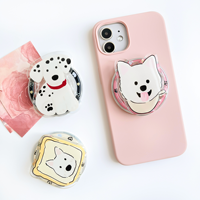 Support de téléphone magnétique en acrylique personnalisé, style dessin animé mignon, support de téléphone pour iPhone, accessoires pour smartphone