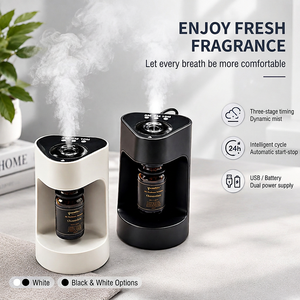 Difusor de Aroma sin Agua <span class=keywords><strong>LA</strong></span> <span class=keywords><strong>Leon</strong></span>, Aceite Esencial, USB, Batería Extraíble, Silencioso, Táctil, para Hogar y Auto - Product Image 1