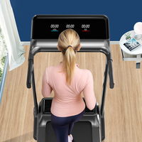 Tapis roulant commercial de fitness américain avec moteur électronique 2,5 CV, vitesse 1-14 km/h