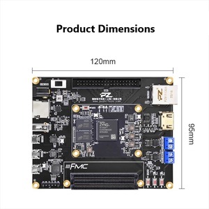 PZ7020S-FL-KFB บอร์ดพัฒนา FPGA Xilinx ZYNQ XC7Z020 อินเทอร์เฟซ FMC AD9361 SDR ชุดออกแบบระบบฝังตัวที่เข้ากันได้ - Product Image 4