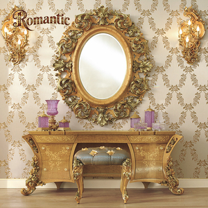 Juego de Muebles de Dormitorio Clásicos Reales de Oriente Medio, Estilo de Diseñador Turco, Cama de Lujo, Tocador, Armario, Personalizado - Product Image 6