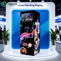 Distributeur automatique de boissons protéinées, distributeur vertical sur pied
