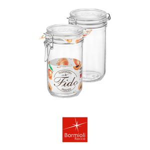 Fido Tarro de Vidrio 75 cl A 17.5 cm Ø 9 cm con Tapa Hermética Bormioli Rocco - Product Image 4