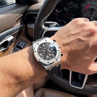 Hadiah Fashion Jam Tangan Pria Quartz Relogio Masculino Jam Tangan Bezel Dua Warna Multi Warna untuk Hadiah Liburan.