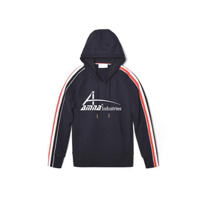 เสื้อมีฮู้ดใส่เที่ยวถนนสีม่วง,เสื้อฮู้ดแบบสวมมีสองกระเป๋าด้านหน้าแบบเรียบ - Product Image 6