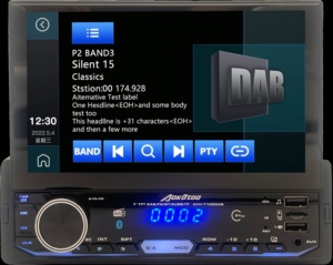 Đầu MP5 xe hơi 7 inch <span class=keywords><strong>Single</strong></span> Din, hỗ trợ Carplay không dây, Android Auto, màn hình cảm ứng - Product Image 2