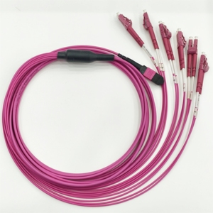 Cable de Fibra Óptica de Alta Velocidad de 12 Núcleos, Cable Multimodo MPO-LC UPC, LSZH 50/125μm, Cable de Conexión de 10G - Product Image 5